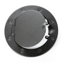 Rugged Ridge 07-18 Jeep Wrangler JK Textured Black Non-Locking Gas Cap Door