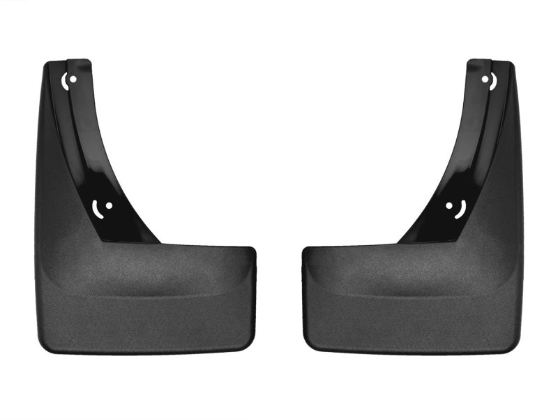 WeatherTech 18-24 Volkswagen Atlas / 20-24 Atlas Cross Sport No Drill Mudflaps - Black