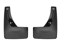 WeatherTech 18-24 Volkswagen Atlas / 20-24 Atlas Cross Sport No Drill Mudflaps - Black