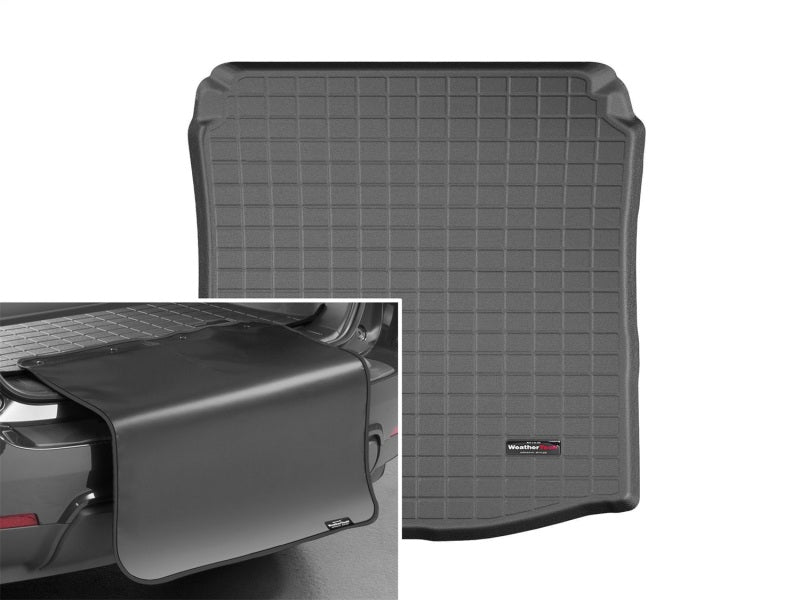WeatherTech 2019+ Mazda MAZDA3 Cargo With Bumper Protector - Black