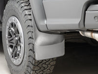 WeatherTech 24-25 Ford Ranger Raptor Supercrew Rear No Drill MudFlaps - Black
