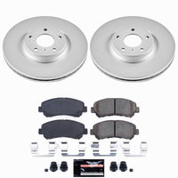 Power Stop 09-14 Nissan Maxima Front Z23 Coated Brake Kit