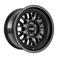 BBS TS-C 17x9in - 6x139.7 - 106.1 CB - ET0 - Satin Black Wheel