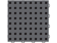 WeatherTech TechFloor - 3in x 12in Tiles(Left Loop) - Dark Grey/Black