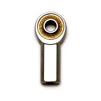 Wilwood bearing rod end female 1/4BALL ID 1/4-28 X.75 int. thd 3/8 width ptfe insert