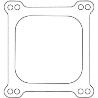 Cometic Holley 4 Barrel 4150 Style .047in Fiber Carburetor Gasket - 4.500in x4.500in - Open Plenum
