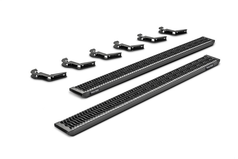 N-Fab Growler Fleet 15-18 Chevy/GMC Colorado/Canyon Crew Cab - Cab Length - Tex. Black
