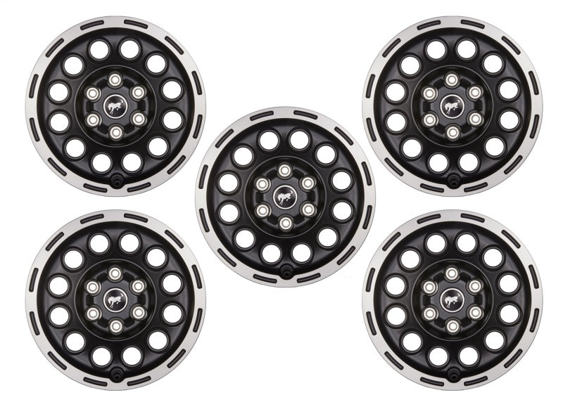 Ford Racing 21-23 Bronco 17x8.0 Wheel Kit - Machined Face