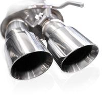 Stainless Works 2024 Mustang GT Catback Quad Tips Redline Sound H-Pipe Factory Connect Exhaust