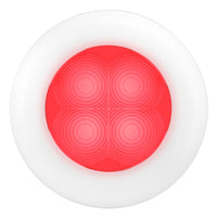 Hella Courtesy Lamp Rnd Red Md12 Wh Rim 2Xt