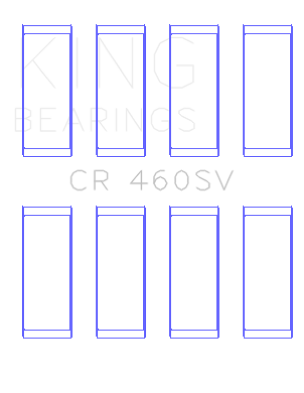 King Engine Bearings Audi/VW 1.9L/2.0L TDI Diesel Connecting Rod Bearings Set - Size +0.75mm