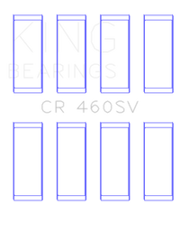 King Engine Bearings Audi/VW 1.9L/2.0L TDI Diesel Connecting Rod Bearings Set - Size +1.00mm