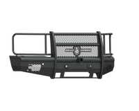 Road Armor 15-19 Chevy 2500 Vaquero Front Bumper Full Guard 2in Receiver - Tex Blk