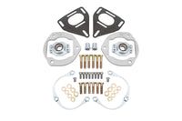 BMR 16-24 Chevy Camaro Caster Camber Plates - Black Hammertone