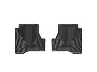 WeatherTech 05+ Nissan Xterra Rear Rubber Mats - Black