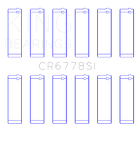 King Engine Bearings Audi Acz/Aah/Ack/Aej/Asn/Ltr (Size +0.75mm) Connecting Rod Bearing Set