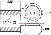 SPC Performance xAxis Rod End Ball Joint