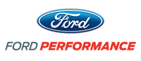 Ford Racing Air Cleaner Kit - Black Crinkle Finish w/ Red Emblem