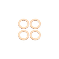 Wilwood Tandem M/C Copper Washer Kit .450 ID x .675 OD (Pack of 4)