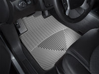 WeatherTech 07+ GMC Acadia Front Rubber Mats - Grey
