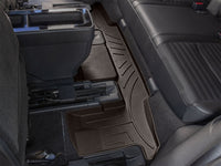 WeatherTech 22-24 Infiniti QX60 / 22-24 Nissan Pathfinder (Capt Chairs) Rear FloorLiner HP - Cocoa