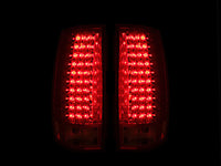 ANZO 2007-2014 Chevrolet Suburban LED Taillights Red/Clear G4
