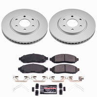 Power Stop 05-15 Nissan Frontier Front Z23 Coated Brake Kit