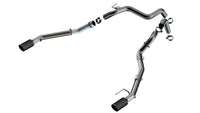 Borla 24-25 Ford Ranger Raptor 2.75in Tail Pipe Kit 4in Tip - Carbon Fiber Black Anodized