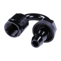 Russell 4AN Twist-Lok 180 Degree Hose End - Black