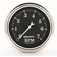 Autometer 2 1/16in Old Tyme 73-10 Ohm Electronic Fuel Level Gauge - Black