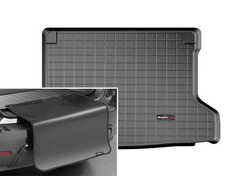 WeatherTech 2016+ Honda HR-V Cargo Liner w/ Bumper Protector - Black