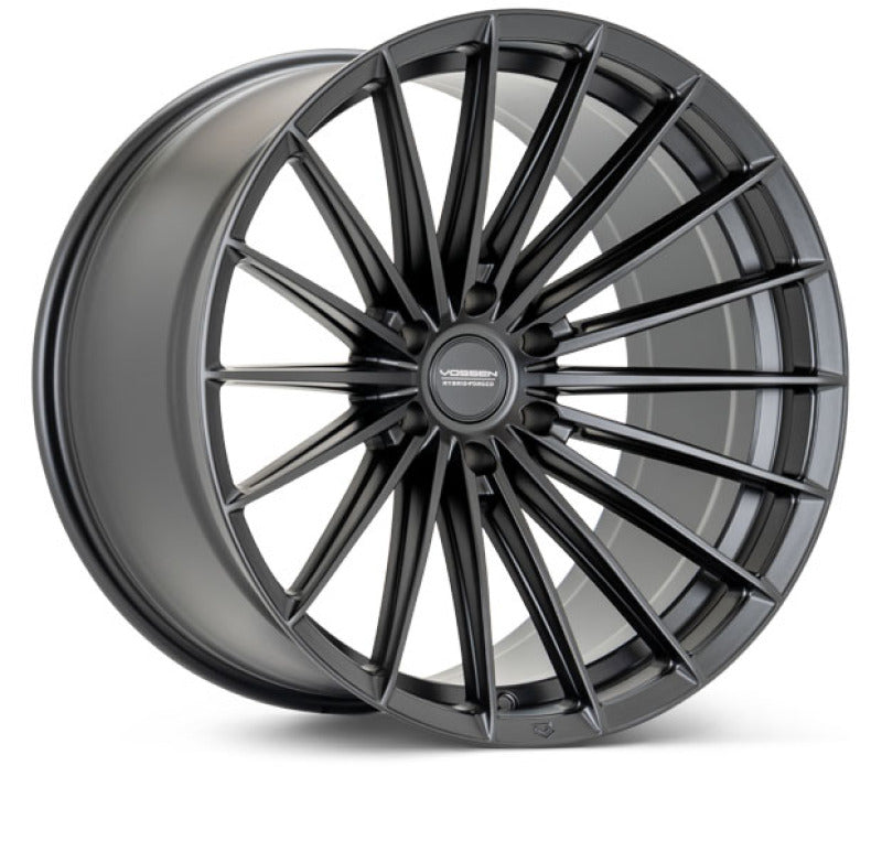 Vossen HFX-4 17x9 - 6x139.7 - ET0 - Super Deep - 106.1 - Satin Black Wheel