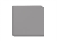 WeatherTech Comfort Mat Connect Corner Mat 25 x 25in. Carbon Fiber - Grey