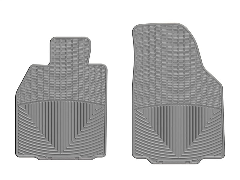 WeatherTech 05-11 Porsche 911 (997) Front Rubber Mats - Grey