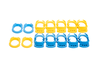 Fleece Performance Universal 11-26 Ford Powerstroke 6.7L Fuel Line Retaining Clips - 14 Pack
