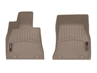 WeatherTech 25-25 Genesis G80 1st Row Front FloorLiner - Tan
