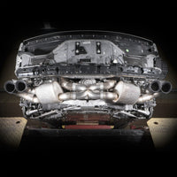 Stainless Works 20-21 Chevrolet Corvette C8 6.2L Legend Cat-Back Exhaust w/ Matte Black Tips
