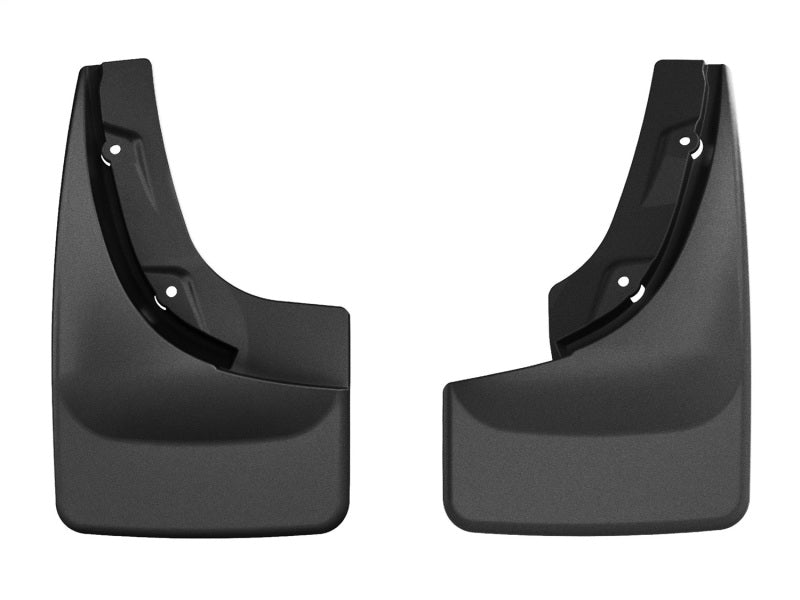 WeatherTech 2018+ Jeep Compass Rear No Drill MudFlaps - Black