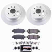 Power Stop 95-99 Toyota Avalon Rear Z23 Coated Brake Kit