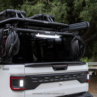 Go Rhino Xplor Flash Series Single Multi Function LED Light Bar (Track Mount) 30in. - Blk