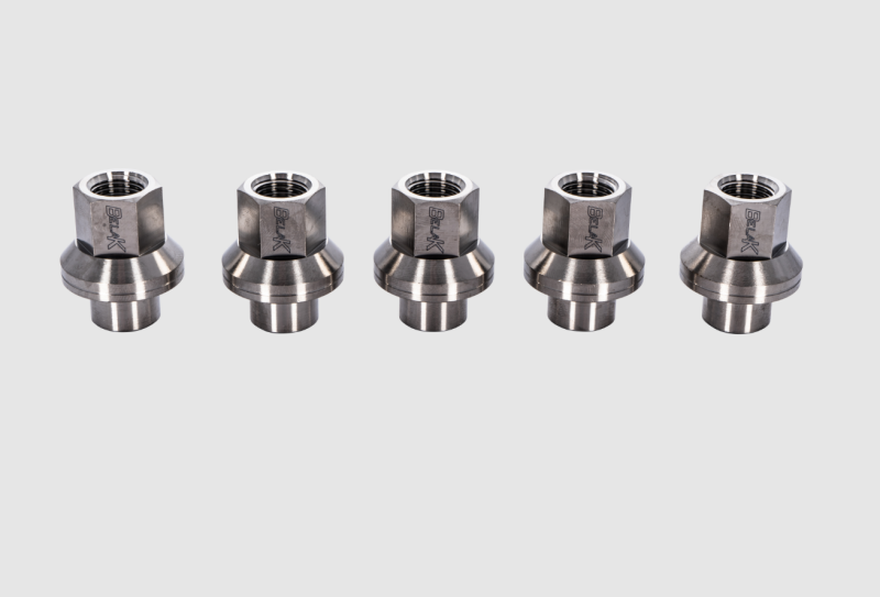 Belak 7075 Billet Aluminum Shank Style Lug Nut M12x1.25 - 4 Pack