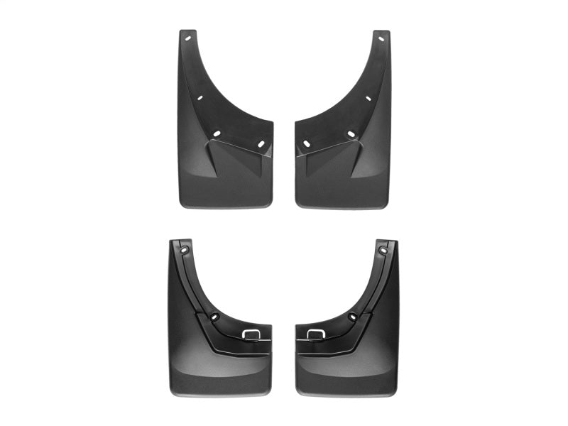 WeatherTech 07-08 Chevrolet Tahoe No Drill Mudflaps - Black