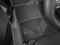 WeatherTech 14-15 Jeep Wrangler Front Rubber Floor Mats - Black