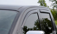 AVS 22-23 Toyota Tundra CC/CrewMax In-Channel Ventvisor Front & Rear Window Deflectors 4pc - Smoke