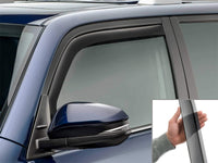 WeatherTech 10-23 Toyota 4Runner Front Side Window Deflectors - Dark Tint