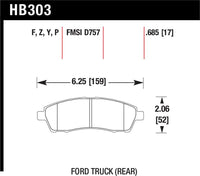 Hawk HPS Street Brake Pads