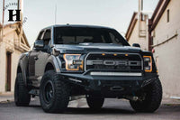 Addictive Desert Designs 17-18 Ford F-150 Raptor HoneyBadger Front Bumper w/ Winch Mount