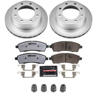 Power Stop 00-05 Ford Excursion Rear Z36 Coated Truck & Tow Brake Kit