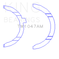 King Engine Bearings Mercedes Benz M 278 AM-Series Thrust Washer Set