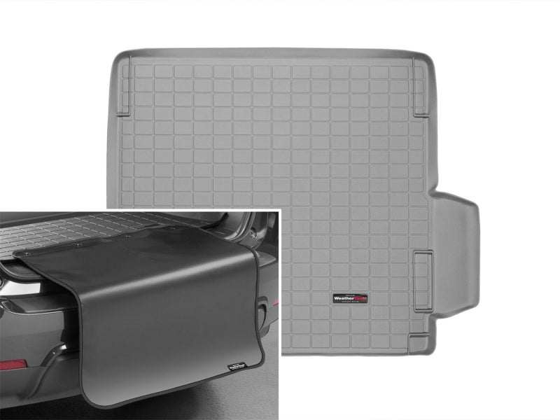 WeatherTech 13+ Land Rover Range Rover Cargo Liners w/ Bumper Protector - Grey